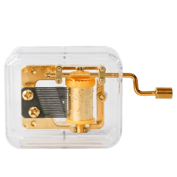 Hand-Cranked Music Box with Music Mechanism, Music Bell, Music Box Movement, Valentine'S Day Graduation Gift