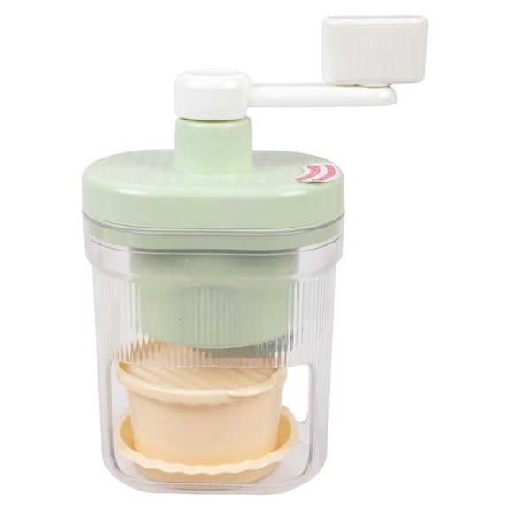 Hand Cranks Snow Cone Machine Delicate Ice Crusher Practical Kitchen Tool For Shaved Ice Dessert And Beverages