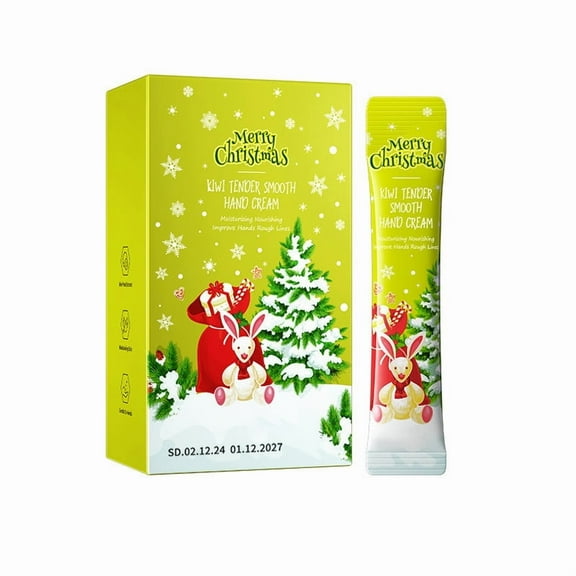 Hand Cream Moisturizing Winter Hand Care Christmas Hand Cream Set Natural Plant Extracts Lightweight Non-Greasy Texture Long-Lasting Hydration for Dryness Roughness Peeling Repair