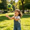 Hand Crochet Sandbags Funny Expression Soft Toss Game Toys for Little Ones Indoor Outdoor Play(A)