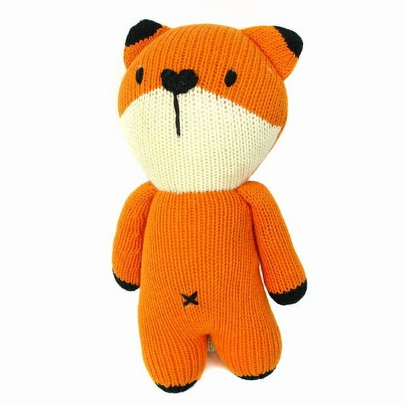 Hand Crochet Stuff Toy 9" Inch Knitting Foxxie Plushy