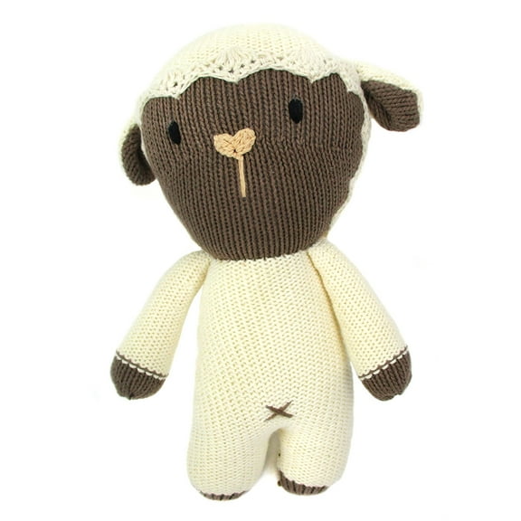 Hand Crochet Stuff Toy 9" Inches Knitting Sheep Poppy Plushy