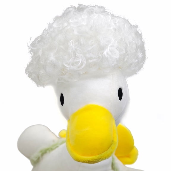 Hand-Crocheted American Goose Wig Hat - Cute Decorative Hat and Wig Headpiece