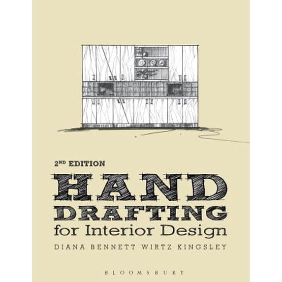 Pre-Owned Hand Drafting for Interior Design (Paperback) 1609019970 9781609019976