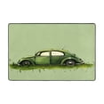 thumbnail image 1 of Hand Drawing Car Spring Grass Rugs Washable Cover Floor Rug Carpets Bathroom Decorations For Kitchen Bedroom Indoor 36"X24", 1 of 4