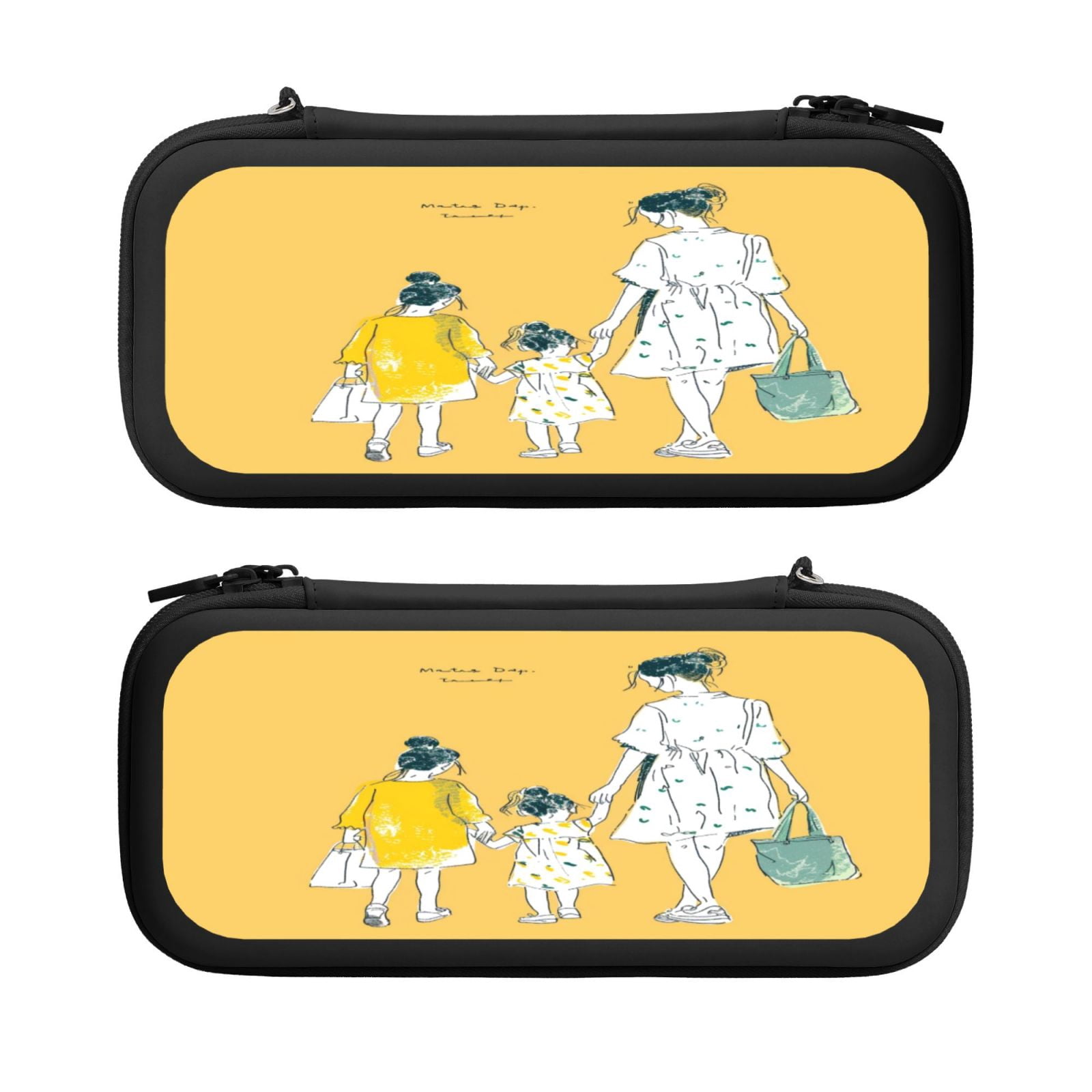Hand Drawing Love Mothers Day, Carrying Case For Nintendo Switch & OLED ...