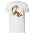 thumbnail image 1 of Hand Drawing Of A Japanese Tiger T-Shirt Men -Image by Shutterstock, Male Small, 1 of 4