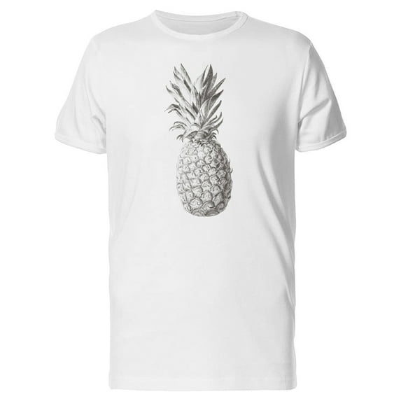 Hand Drawing Of A Pineapple T-Shirt Men -Image by Shutterstock, Male x-Large