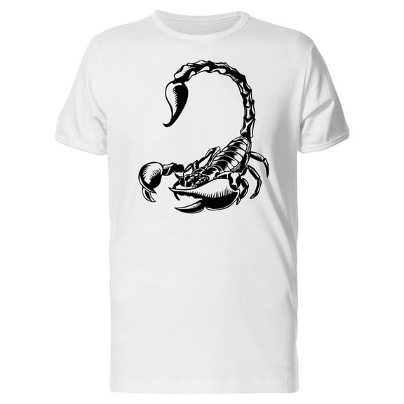 Hand Drawing Of A Scorpion T-Shirt Men -Image by Shutterstock, Male Small