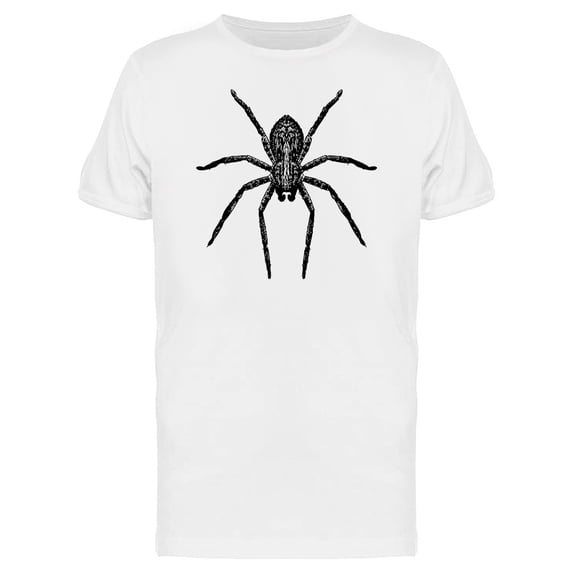 Hand Drawing Of A Spider Tee Men's -Image by Shutterstock