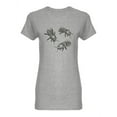 thumbnail image 1 of Hand Drawn Bees Shaped Tee Women's -Image by Shutterstock, 1 of 2