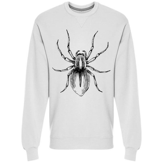 Hand Drawn Brazilian Spider Sweatshirt Men -Image by Shutterstock, Male Large