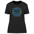 thumbnail image 1 of Hand Drawn Butterfly Graphic T-Shirt Women -Image by Shutterstock, Female Small, 1 of 2
