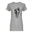 thumbnail image 1 of Hand Drawn Elephant Design Shaped T-Shirt Women -Image by Shutterstock, Female Medium, 1 of 2