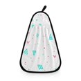 thumbnail image 1 of Hand Drawn Geometric Design Hanging Towel Hand Towel 16.53x12.20in Quick-Drying for Kitchen and Bathroom Use, 1 of 6