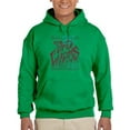 thumbnail image 1 of Hand Drawn Graffiti Hoodie Men -Image by Shutterstock, Male 3X-Large, 1 of 4