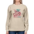 thumbnail image 1 of Hand Drawn Graffiti Sweatshirt Women -Image by Shutterstock, Female Large, 1 of 4