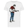 thumbnail image 1 of Hand Drawn. Guitar Player Tee Men's -Image by Shutterstock, 1 of 2