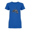 thumbnail image 1 of Hand Drawn Hornet Shaped T-Shirt Women -Image by Shutterstock, Female x-Large, 1 of 2