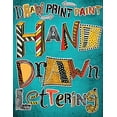 thumbnail image 1 of Pre-Owned Hand Drawn Lettering: Draw Paint Print (Paperback) 1438008317 9781438008318, 1 of 1