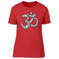 thumbnail image 1 of Hand Drawn Ohm Symbol T-Shirt Women -Image by Shutterstock, Female 3X-Large, 1 of 2