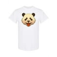 thumbnail image 1 of Hand Drawn Panda Design T-Shirt Men -Image by Shutterstock, Male Small, 1 of 2