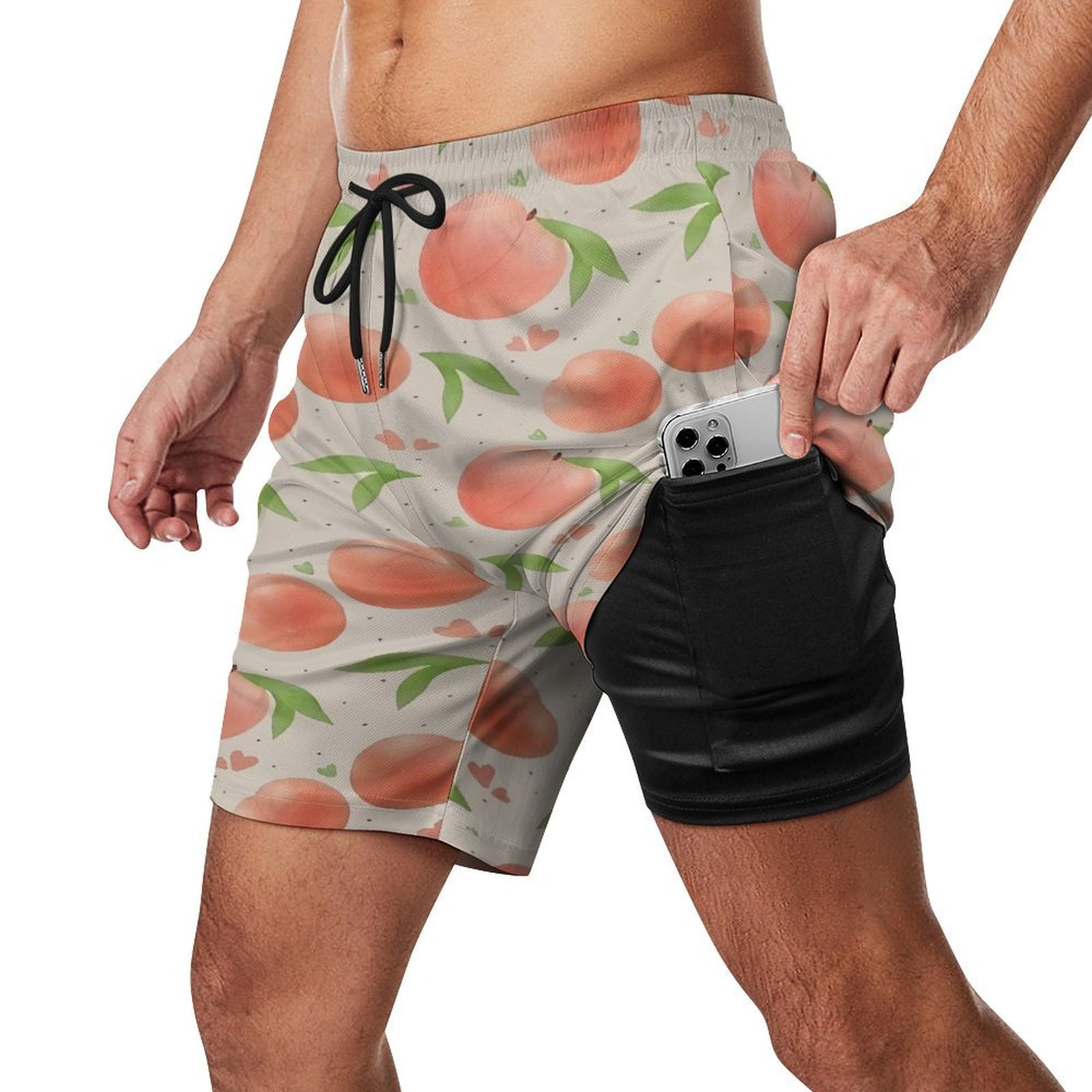 Mens Pattern Swim Short