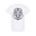 thumbnail image 1 of Hand Drawn Portrait Of Lion T-Shirt Men -Image by Shutterstock, Male Medium, 1 of 2