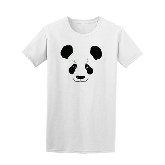 Hand Drawn Portrait Of Panda Tee Men's -Image by Shutterstock