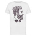thumbnail image 1 of Hand Drawn Portrait T-Shirt Men -Image by Shutterstock, Male Small, 1 of 2