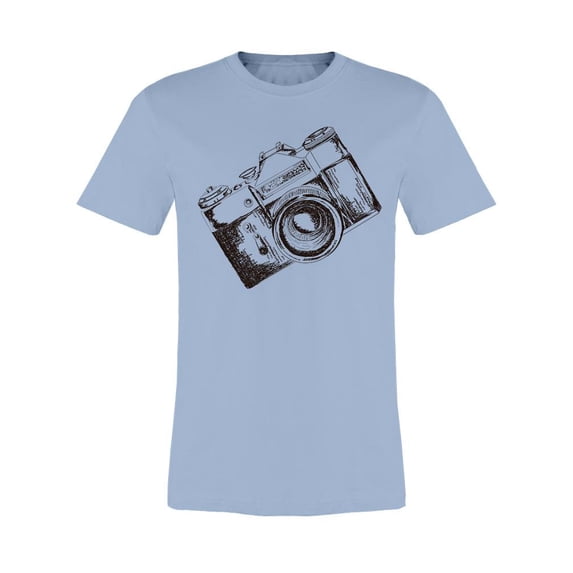 Hand Drawn Retro Camera Premium Tee Men's -Image by Shutterstock