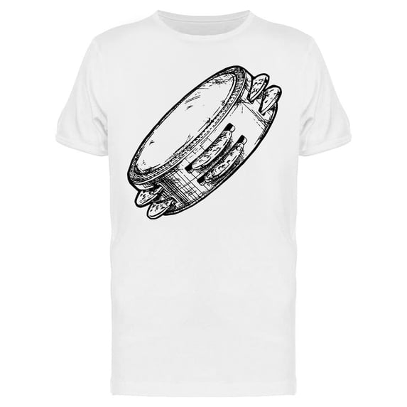 Hand Drawn Riq T-Shirt Men -Image by Shutterstock, Male 3X-Large