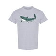 thumbnail image 1 of Hand Drawn Shark T-Shirt Men -Image by Shutterstock, Male Large, 1 of 2
