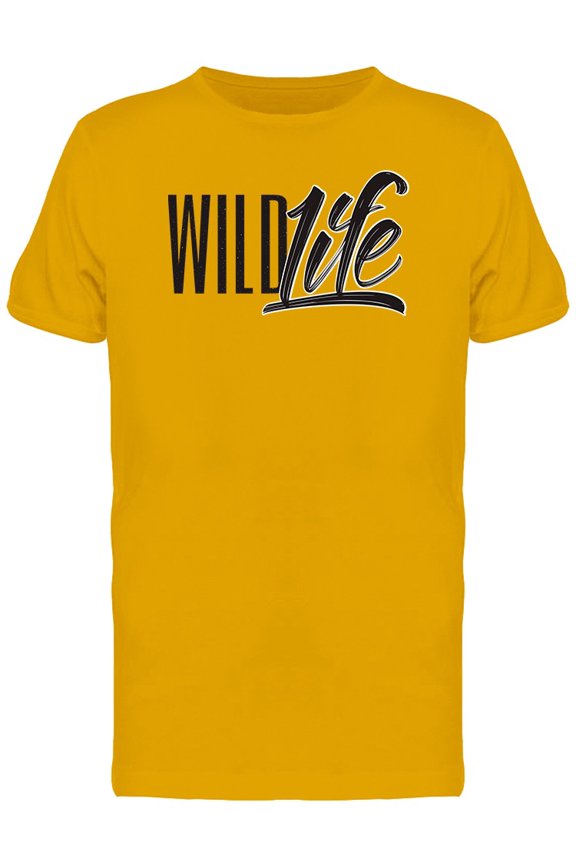 Hand Drawn Wild Life Tee Men's -Image by Shutterstock