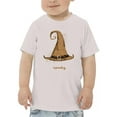 thumbnail image 1 of Hand Drawn Witch Hat T-Shirt Toddler -Image by Shutterstock,  3 Toddler, 1 of 4