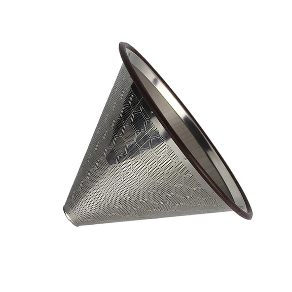 Hand Drip Coffee Maker Coffee Machine Accessory Coffee Filter Cup Professional Coffee Dripper Metal Espresso Tool