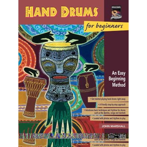 Pre-Owned Hand Drums for Beginners: An Easy Beginning Method (Paperback) 0739003232 9780739003237
