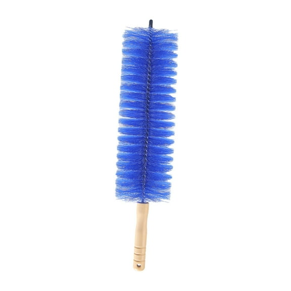 Hand Dust Cleaner Cleaning Duster Comfortable Grip Extendable Hanging Dust Cleaning Brush Dust Remover for Computer Home Ceiling Fan Office blue small