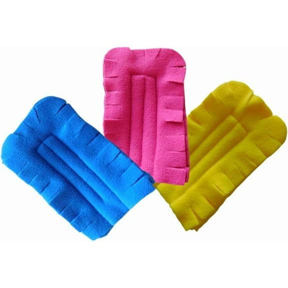 Hand Duster - Reusable, Dry Duster - 3-Pack (Rose red/Blue/Yellow)