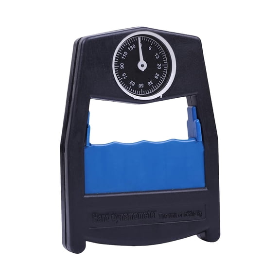 Hand Dynamometer,Hand Dynamometer Grip Power Strength Meter Force Measurement Tool 130kg/287lbs Capacity Force Gauge Ergonomic Design Measurement Blue