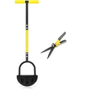 Hand Edger, Saw-Tooth Garden Edger, Half Moon Step Edger Manual Lawn Edger Set