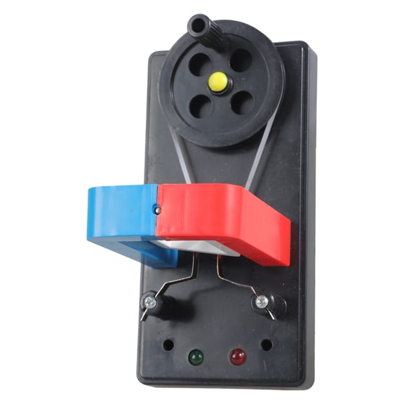 Hand Electricity Generator Model Physical Teaching Instrument Hand Crank Electricity Generator for Science Experiment