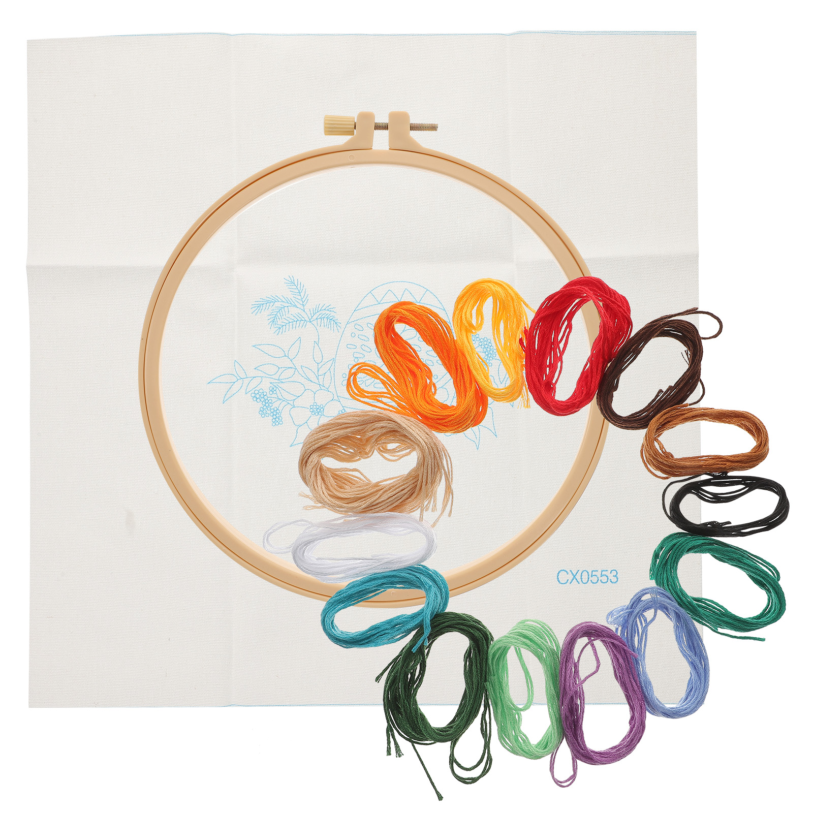 Hand Embroidery Kit Starter Tapestry Kits for Beginners Professional