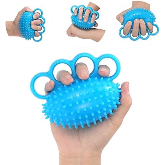 Hand Exercise Ball Finger Therapy Ball - Grip Strengthening, Improve Flexibility, Squeeze Stress Relief Balls, Resistance Strength Trainer for Hand$$Sport & Recreation Other