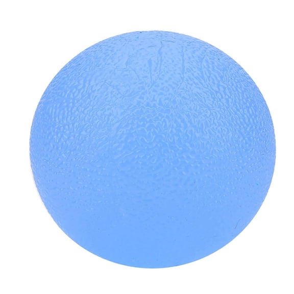 Hand Exercise Balls Silicone Massage Grip Ball For Hand Finger Strength Exercise Silicone Therapy Grip Ball Stress Ball For Body Builders Computer Workers Blue