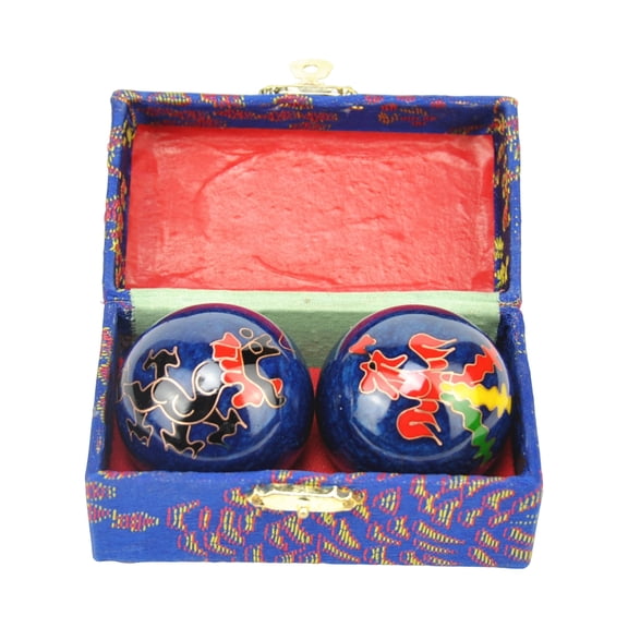 Hand Exercise Stress Balls (Grip Strength Trainer) , Deep Tissue Massage Balls Set Of 2 With Luxury Gift Box For S Seniors Physical Therapy Stress Relief