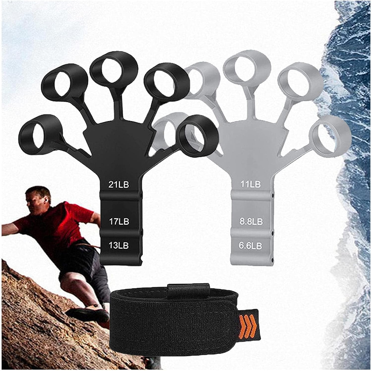 Hand Exerciser Grip, Portable And Lightweight Vein Gripper, Isolates