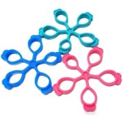 Hand Exerciser Silicone Soft Hand Grip Exercise Lightweight Portable Hand Grips For Muscle Relaxation Finger Training Relieve Stress