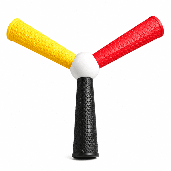 Hand Eye Coordination Trainer, 3-Way Reactive Catch Speed Training Tool, Improve Reflex and Agility for Outdoor Baseball, Basketball and Football