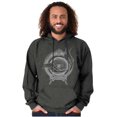 thumbnail image 1 of Hand Eye Crystal Ball Futuristic Spirit Hoodie Sweatshirt Women Men Brisco Brands 3X, 1 of 6